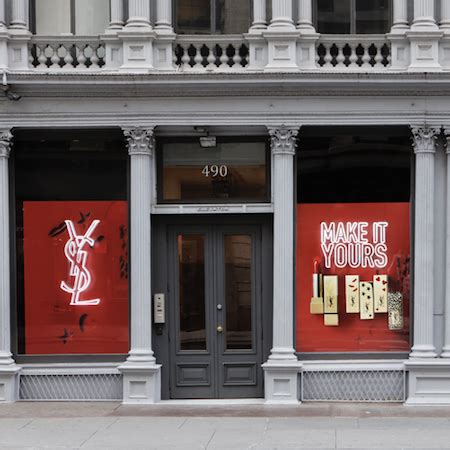 ysl beauty stage pop up nyc|ysl soho.